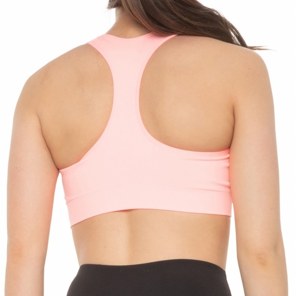 NWT PUMA Natural Seamless Graphic Logo Sports Bra - Picture 2 of 7